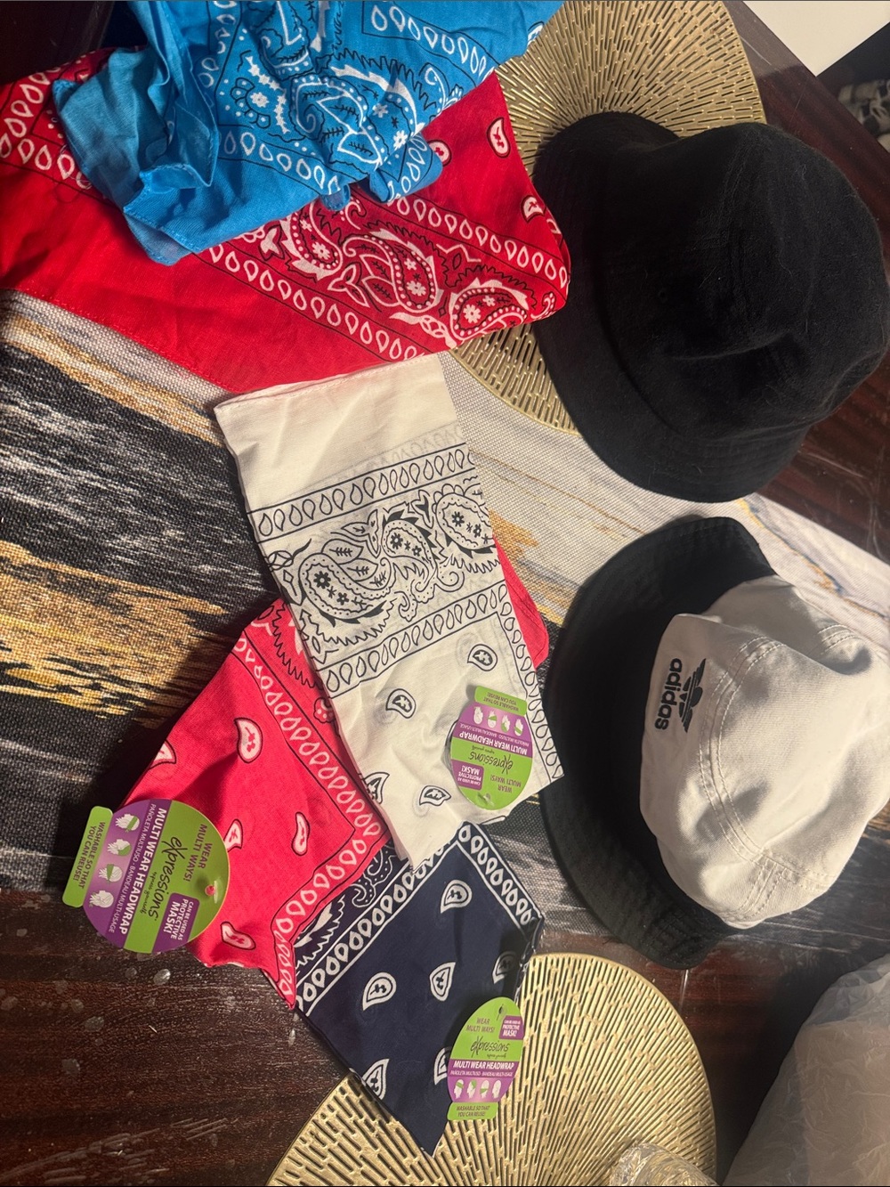 Hats and Bandanas multiple items